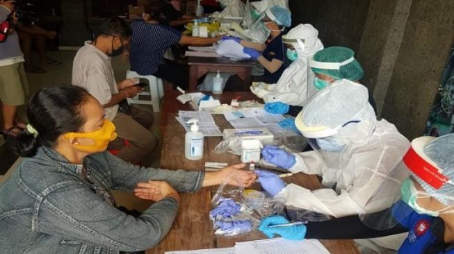 Seorang Pedagang di Jalan Gunung Kawi Positif Covid-19