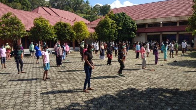 Reaktif Corona, 73 ODP di Jayapura Dikarantina di Gedung BPSDM