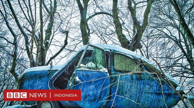 Mobil yang Ditelantarkan di Eropa dan Amerika dalam Rangkaian Foto