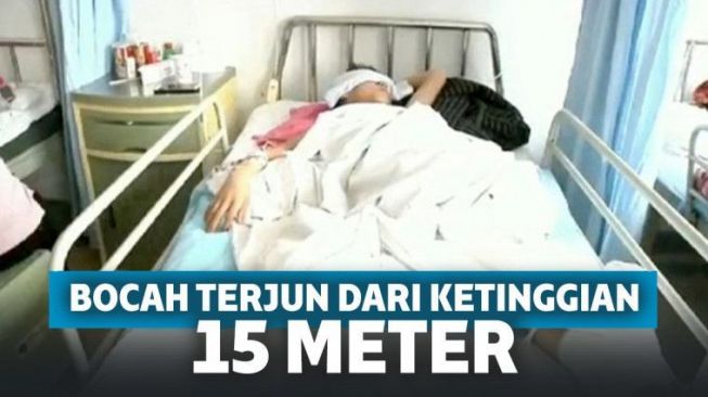 Tiru Karakter Video Game, Anak Ini Terjun Bebas dari Ketinggian 15 Meter