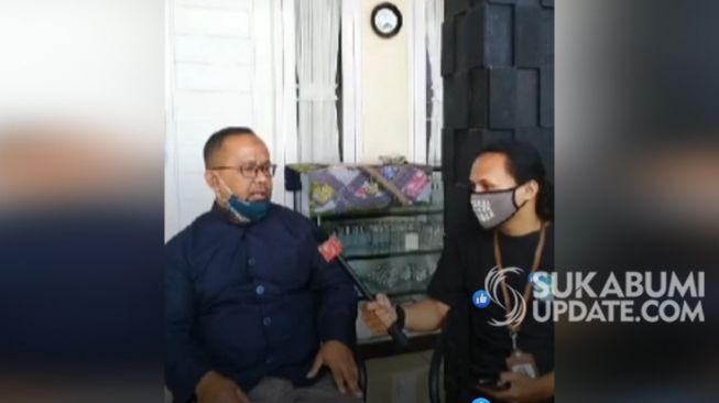 Ketua RW 25 Taman Anggrek Sukaraja, Sukabumi, Muhammad Rifki. [Ist]