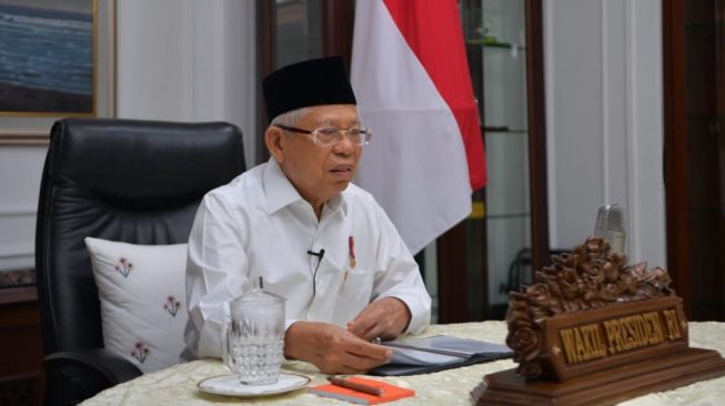 Wapres Ma'ruf Sebut 1.851 Anak Indonesia Jadi Korban Keganasan Covid-19