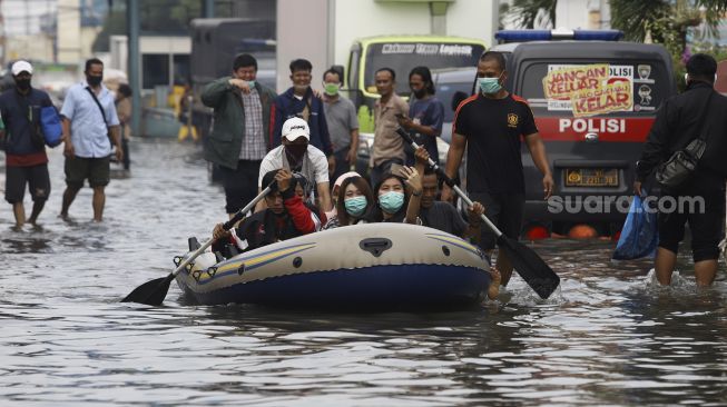 Pintu Air Pasar Ikan Siaga II, 9 Kecamatan di Jakut Terancam Banjir Rob