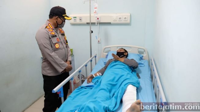 Tolong Gadis 22 Tahun, Polisi Ini Patah Kaki Saat Kejar Pelaku Jambret HP