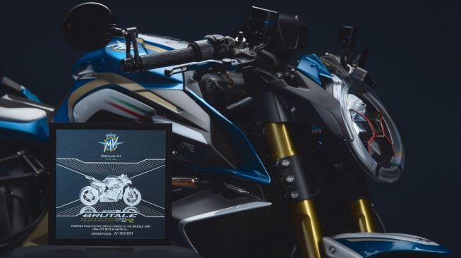 MV Agusta edisi ultra terbatas, cuma ada satu unit. (autoevolution.com)