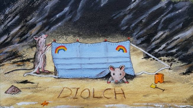 Tikus karya Peter Taylor. (Instagram/@petetaylorart)