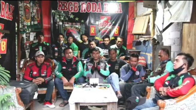 Klarifikasi komunitas ojol. (Facebook/Reformasi Elang)