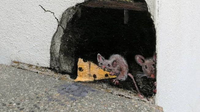 Tikus karya Peter Taylor. (Instagram/@petetaylorart)