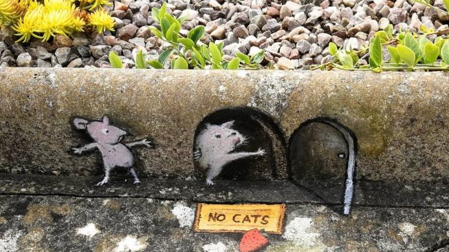 Tikus karya Peter Taylor. (Instagram/@petetaylorart)