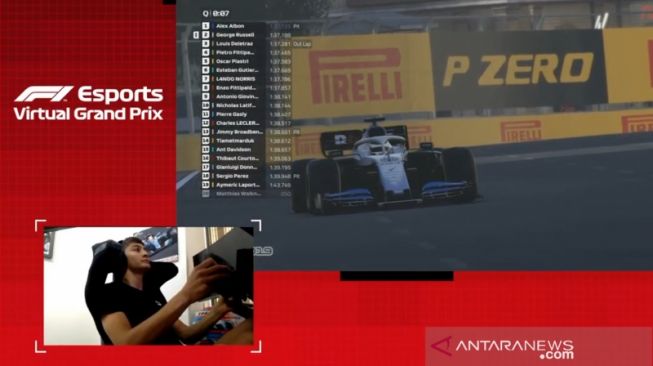 Juara di Baku, George Russell Cetak Hattrick Kemenangan di F1 eSports