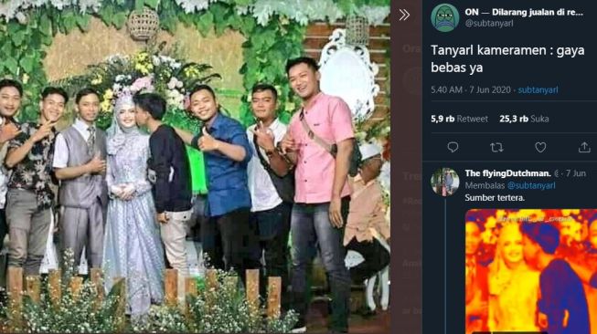 Disuruh Gaya Bebas Malah Cium Mempelai Wanita dan 4 Berita Viral Lainnya