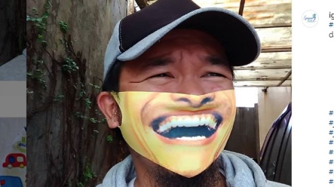 10 Masker  Kain  dengan Desain Unik Bikin Senyum Senyum Sendiri