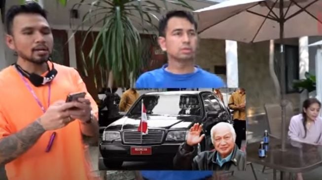 Raffi Ahmad nego mobil yang diklaim pernah dimiliki Presiden ke-2 Soeharto [Youtube/KR TV]