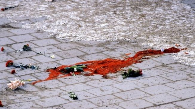 Lokasi terbunuhnya PM Swedia Olof Palme. [AFP] 