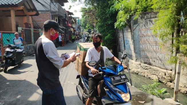 Warga yang Langgar Aturan PSBL di Pademangan Barat Bakal Kena Sanksi