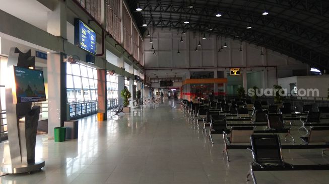 Terminal Purabaya Surabaya. (Suara.com/Dimas)