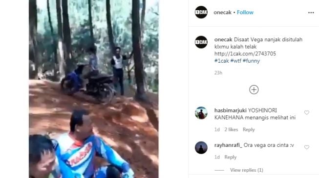 Motor Bebek Kalahkan Motor Trail di Lintasan Ekstrem, Videonya Viral