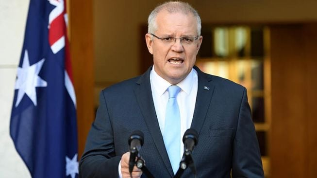 Memilih Lockdown, Scott Morrison Berhasil Tangani Covid-19 di Australia