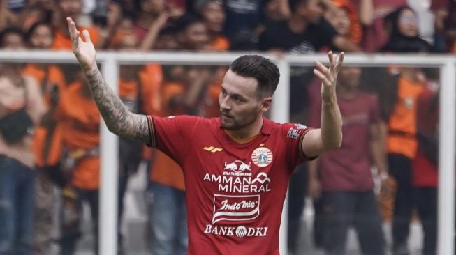 Gelandang Persija Jakarta Marc Klok (dok. Persija Jakarta)