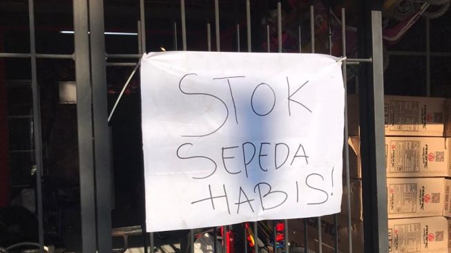 Cuitkan Keramaian Pesepeda di Imogiri, Netizen: Stok Sepeda Habis!