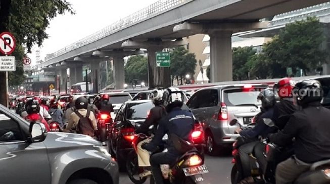 Volume Lalin di Jakarta Meningkat 12,5 Persen di Masa PSBB Transisi