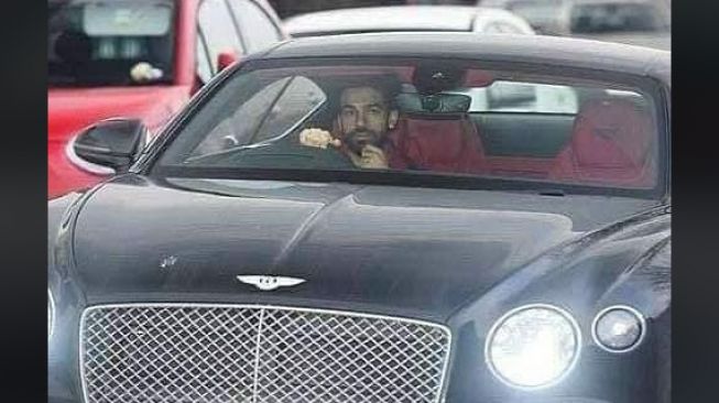 Mobil Mohamed Salah, (Facebook/Reza)