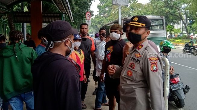 Ada Demo Bebaskan 7 Tapol Papua di MA, Satu SKK Aparat TNI Dikerahkan