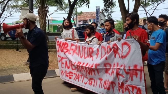 Gelombang Aksi Mahasiswa dan Aktivis di Banten Terus Bermunculan
