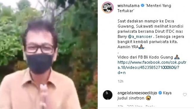 Wishnutama Kunjungan Tak Dikenali Warga Sebagai Menteri, Videonya Viral