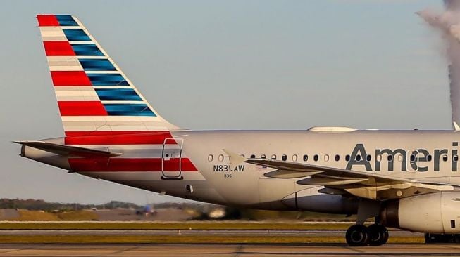 Pesawat American Airlines. (Instagram/@americanair)