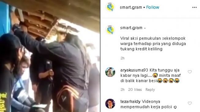 Viral Video Diduga Tukang Kredit Dihajar, Publik: Lebih Galak yang Ngutang