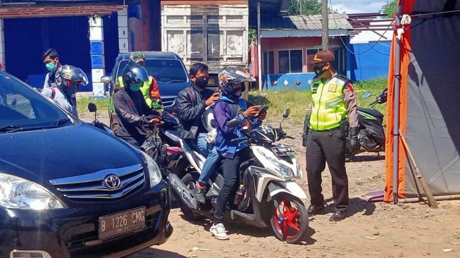 Pos Check Point di Lebak Ditiadakan