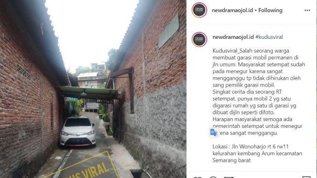 Viral Mobil Pak Rt Parkir Di Gang Sempit Begini Fakta Sebenarnya 4292