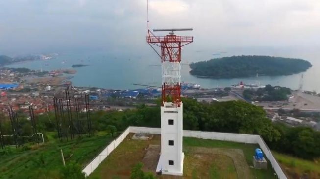 Ilustrasi  Traffic Separation Scheme (TSS) di alur laut kepulauan di Selat Sunda dan Selat Lombok. (Dok : Kemenhub)