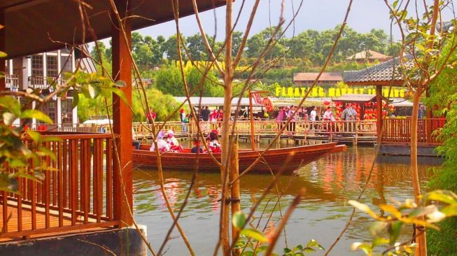 Floating Market Lembang. (Instagram/@floating.market.lembang)