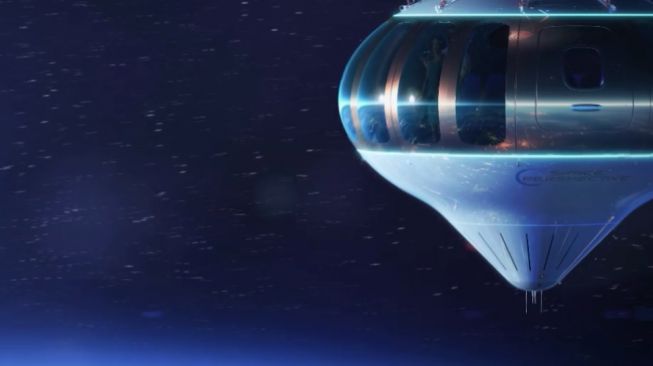 Tamasya ke luar angkasa dengan balon udara raksasa. [The Space Perspective]