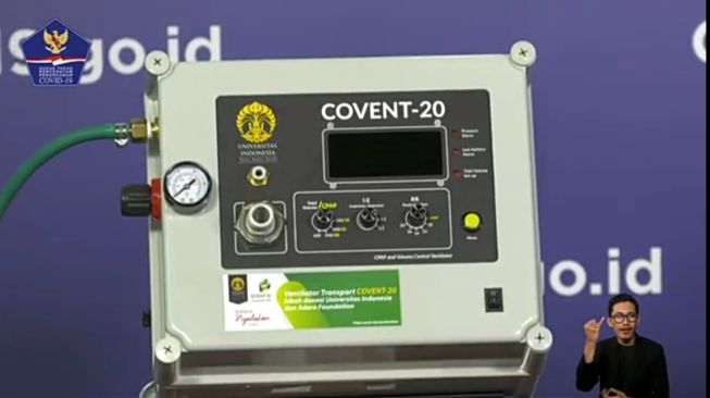 Universitas Indonesia Ciptakan Ventilator Portable Untuk Pasien Covid-19