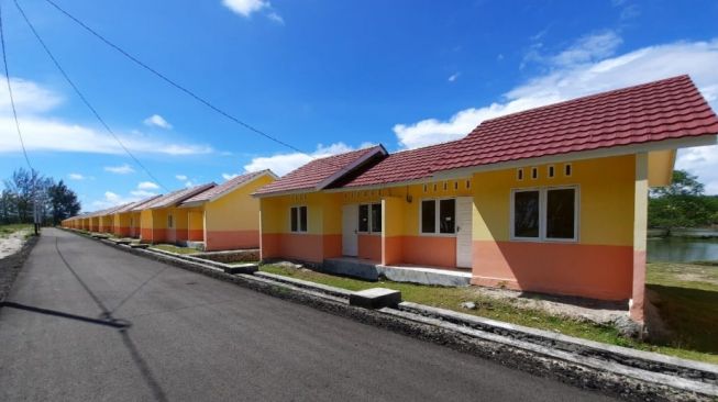 Rumah khusus bagi nelayan di Padang Pariaman. (Dok : KemenPUPR)