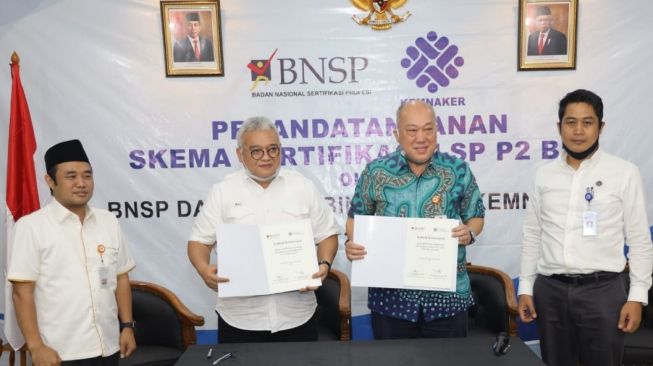 Kemnaker dan BNSP Sepakat Beri Pelatihan dengan Standar yang Sama