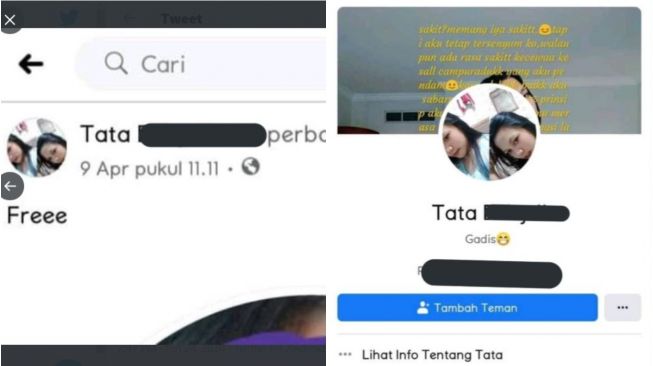 Viral Remaja Nikah Muda dan Cerai Setelah 3 Bulan (twitter.com/txtanakfesbuk)