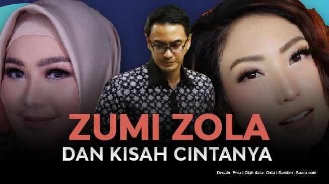 Kisah Cinta Zumi Zola, Tinggalkan Ayu Dewi Malah Digugat Cerai Istri