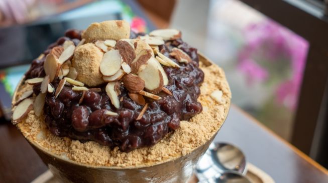 Sajian dessert khas Korea, patbingsu. (Shutterstock)