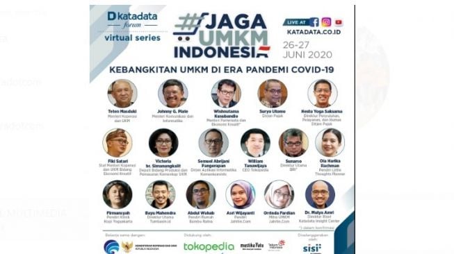 LIVE STREAMING: Kolaborasi Selamatkan UMKM Indonesia