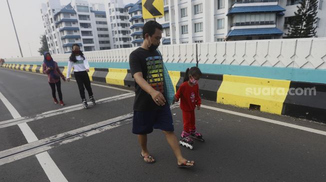 Klaim untuk Edukasi, Banyak Pelanggaran PSBB saat CFD Jakarta di 32 Jalan