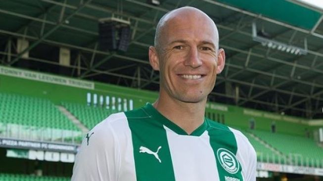Tak Jadi Pensiun, Arjen Robben Gabung Klub Masa Kecilnya FC Groningen