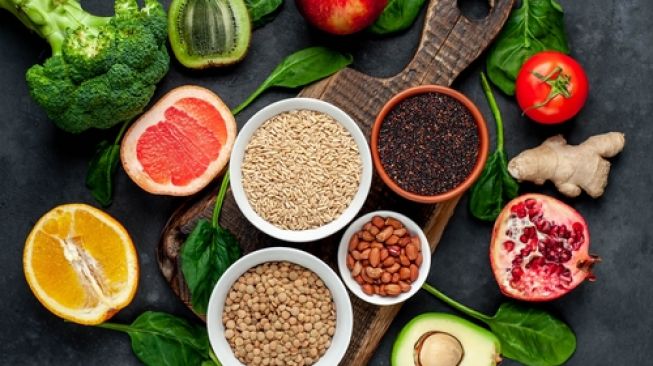 Ilustrasi makanan sehat (Shutterstock)