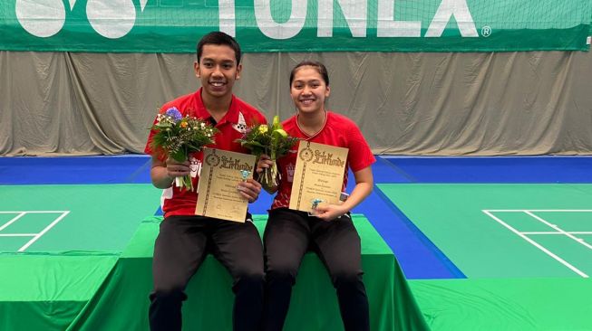 Teges - Indah Tak Gentar Hadapi Pasangan Senior di PBSI Home Tournament