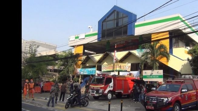 Pasar Mede Cilandak Ditutup Gegara 3 Pedagang Positif Corona