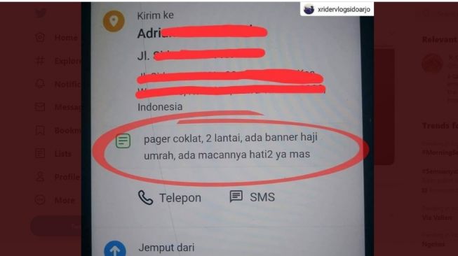 Driver Ojol Dapat Peringatan Ada Macan di Rumah Pelanggan, Plot Twist