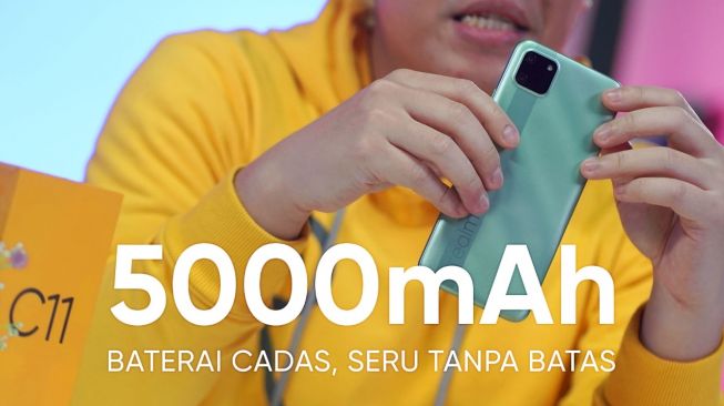 Peluncuran Realme C11 di Jakarta, Selasa (30/6/2020). [Realme]